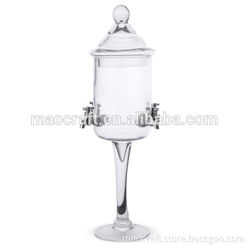 Glass Absinthe Fountain With 4 Taps